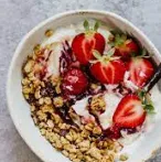 Granola with Fruits and Yogurt