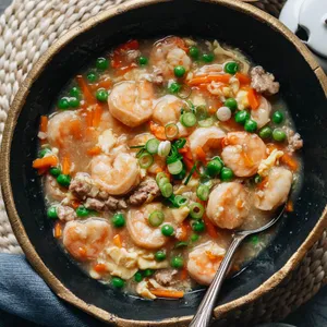 Shrimp with Lobster Sauce 虾龙糊