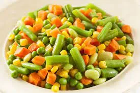 Steamed Mixed Vegetables (Special Diet Menu)