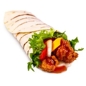 Thai Sweet Chilli Wrap Large Meal