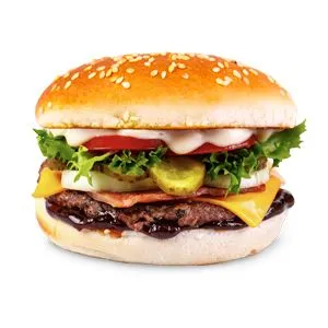 Texan BBQ Burger Large Meal