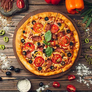 Chicken Taco Pizza