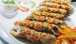 Gilafi Seekh Kebab