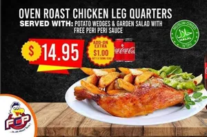 Oven Roast Chicken Leg Quarters