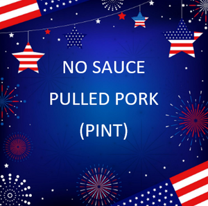 No Sauce Pulled Pork (PINT)