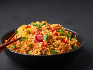 Schezwan Veg.Fried Rice