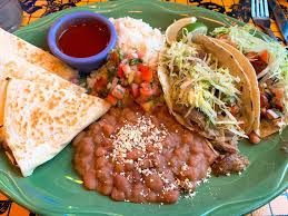 (CHILD #6) Quesadilla and Taco with Rice