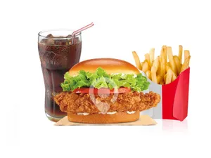 Chicken Crispy Burger-Combo