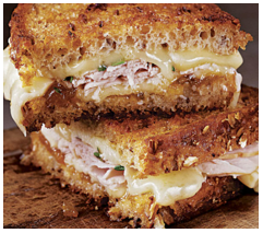 Grilled Turkey and Cheese Sandwich