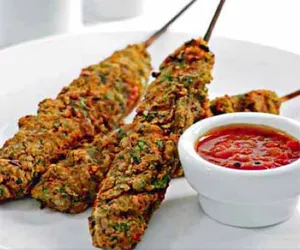 Vegetable Seekh Kebab