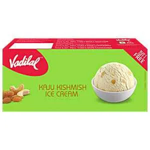 Vadilal Kaju kishmish ice cream 700ml