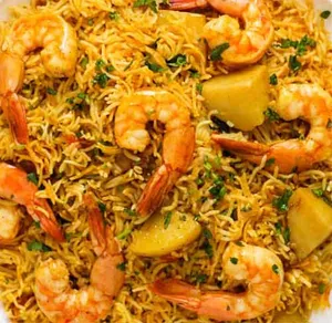 Shrimp Biryani