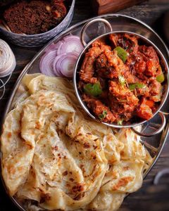 Chicken Kadhai with Rice/Roti/Paratha