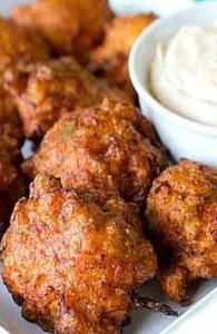 Lambi (conch) Fritters