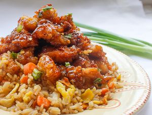 SC 6.  General Tso's Chicken (Hot & Spicy) (Combo)