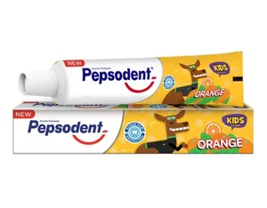 Pepsodent Orange Flavour Kids Toothpaste 45g