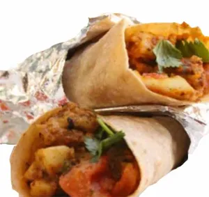 Paneer Tikka Wrap