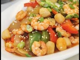 S 5.  Scallops and Shrimp (small) (Seafood)