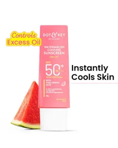 Dot & Key Watermelon Waterlight Face Sunscreen SPF 50 PA+++ No White Cast For Normal To Oily Skin 50g