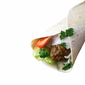 Beef Kofta Kebab wrap