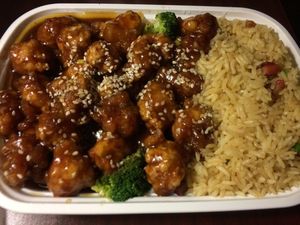 SC 7.  Sesame Chicken (Combo)