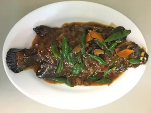 Whole Fish(Salmon Cod)- Braised with Soy Sauce