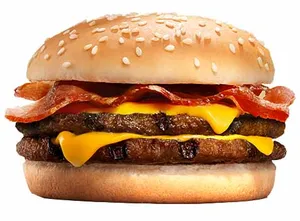 Double Cheese Beef Burger