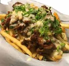 Lamb Shawarma Cheese Fries