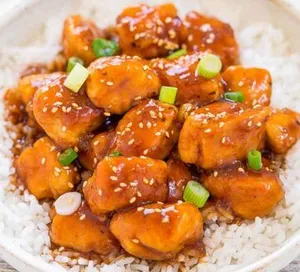 Sweet and Sour Chicken with Rice