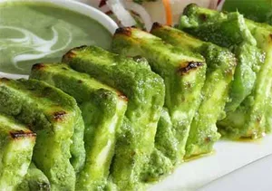 Pudina Paneer Tikka