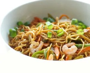 Shrimp Chow Mein( Shrimp & Vegetables only. No Noodles)