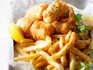 Fish and Chips Plate