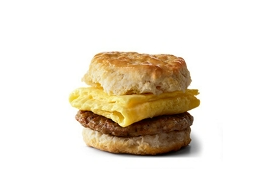 Sausage and Egg Biscuit