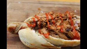 Blitz Pull Pork Dog