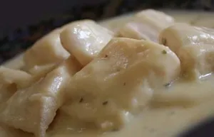 Fish in White Sauce