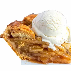 Apple Pie with Ice Cream
