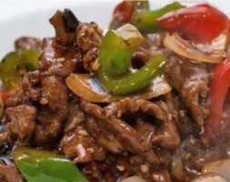 Beef in Black Bean Sauce