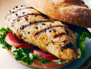 Rooster's Grilled ChickenAC Breast Sandwich