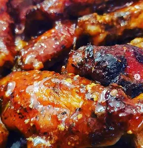 Honey Nutmeg Ginger BBQ Chicken