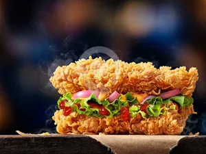 Double Down burger-Individual