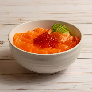 Salmon Ikura Don