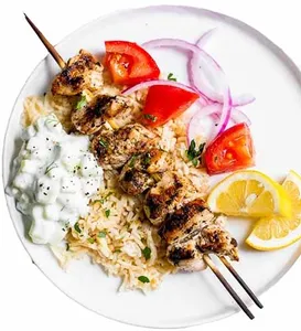 Sheesh Kebab Chicken Plate