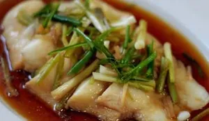 FIsh in Ginger & Garlic Sauce