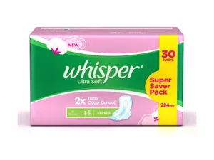 Whisper Choice ultra soft 284mm-XL 30pads