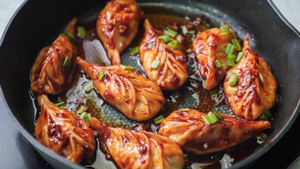 Veg Chilli Garlic Momo