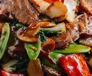 Beef with Chinese Vegetables