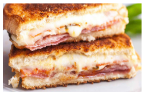 Grilled Ham and Cheese Sandwich