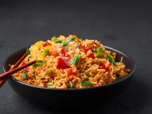 Mixed Fried Rice Schezwan