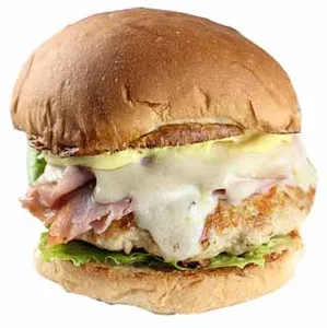 Chicken Cordon Bleu Burger