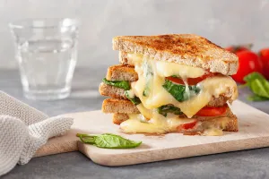 Cheese And Salad Sandwich - Toasted